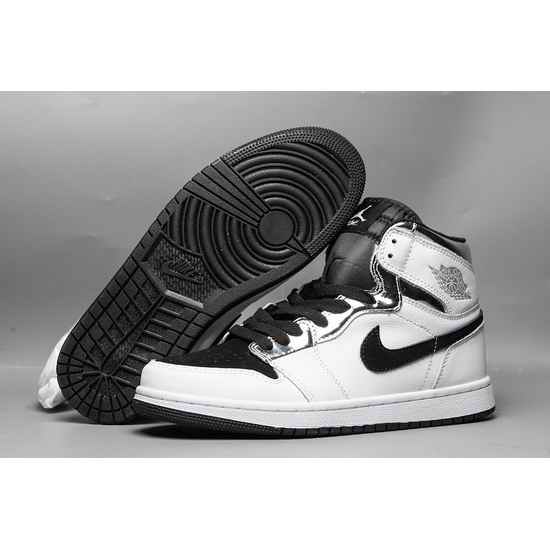 Men Air Jordan 1 OG Retro Men Shoes White Black